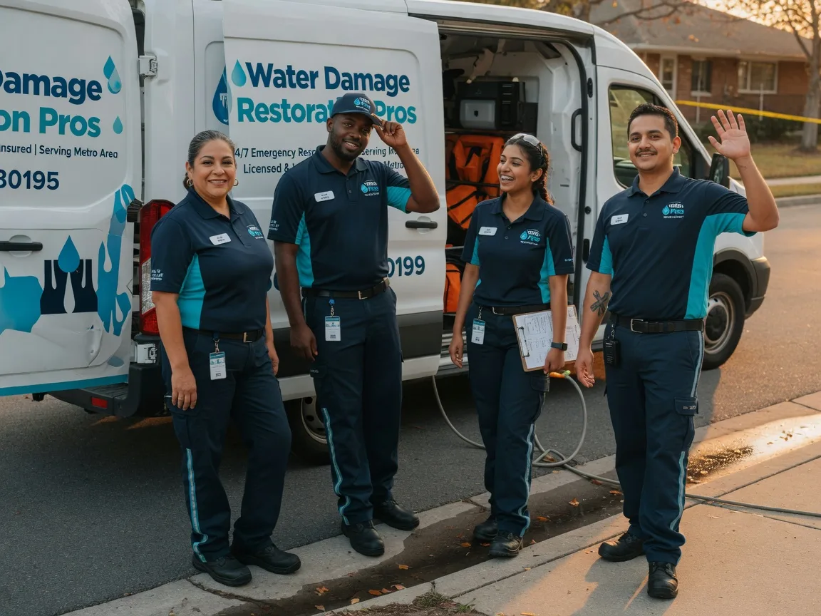 Water Damage Restoration company in Del City, OK