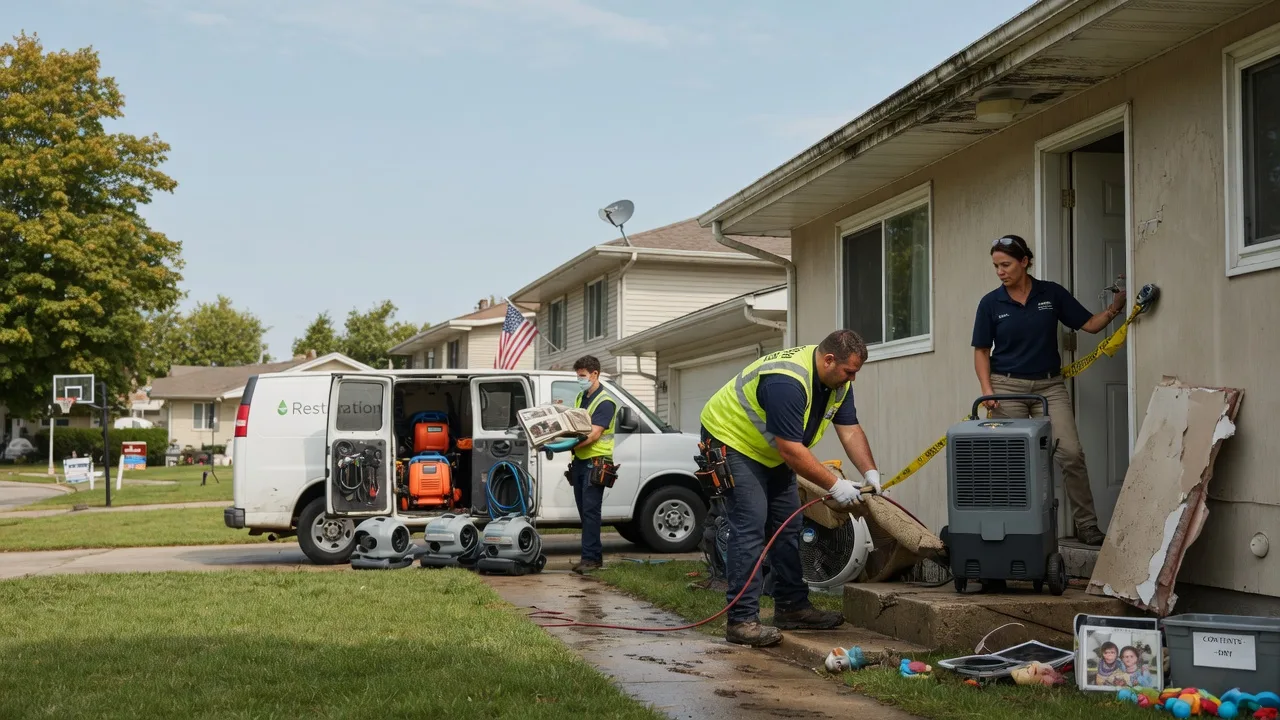 Water Damage Restoration in Del City, OK near me